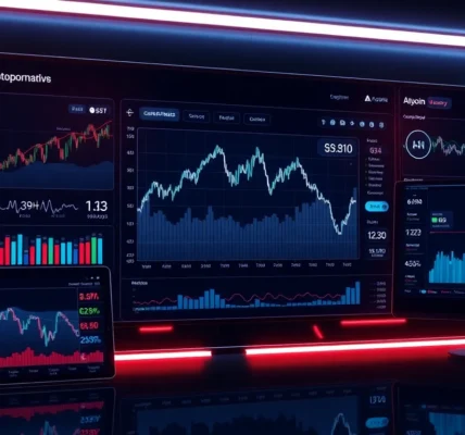 AICoin platform showcasing real-time crypto market analysis on a modern digital dashboard for secure trading and market insights.