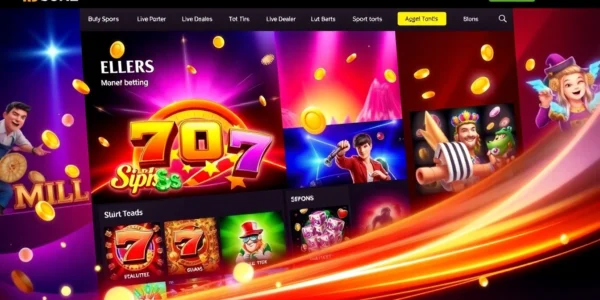 Engaging screenshot of ck4444 com platform featuring diverse casino games and sports betting options to attract users.