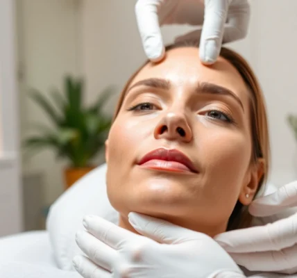 Professional Fadenlifting Zürich treatment session in a modern clinic, highlighting natural beauty enhancement.
