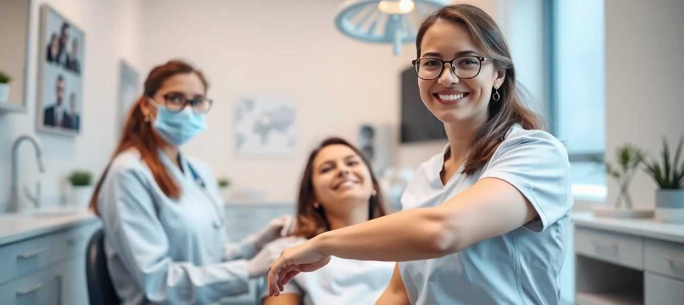 Ventura Bright Dental team providing friendly dental care in a welcoming clinic environment in