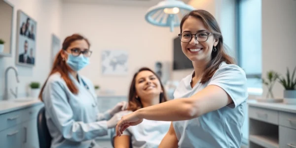 Ventura Bright Dental team providing friendly dental care in a welcoming clinic environment in