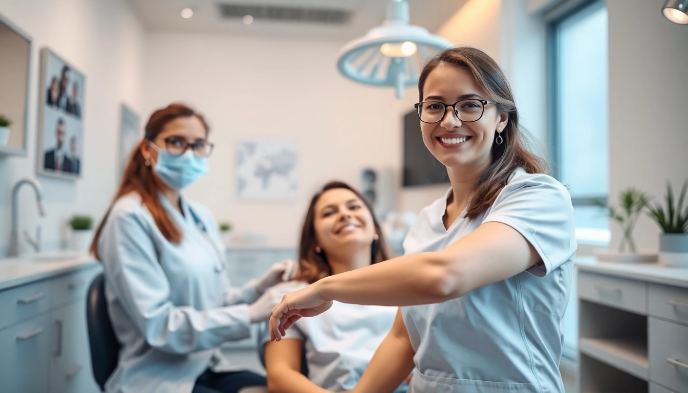 Ventura Bright Dental team providing friendly dental care in a welcoming clinic environment in