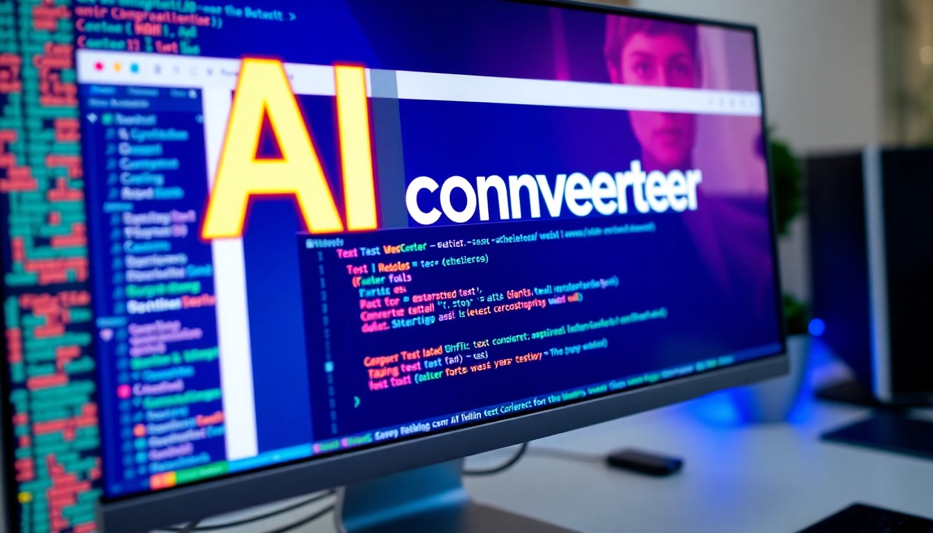 Professional analyzing AI text converter tools interface to create natural, human-like writing
