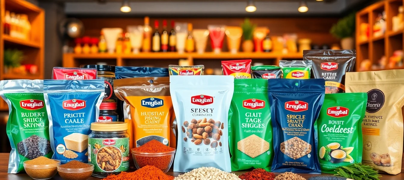 Leading manufacturer showcasing a variety of authentic spices and processed foods with focus on