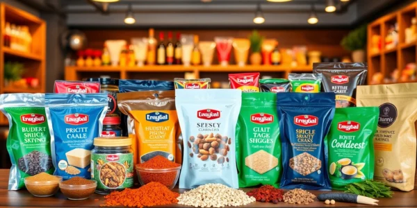 Leading manufacturer showcasing a variety of authentic spices and processed foods with focus on