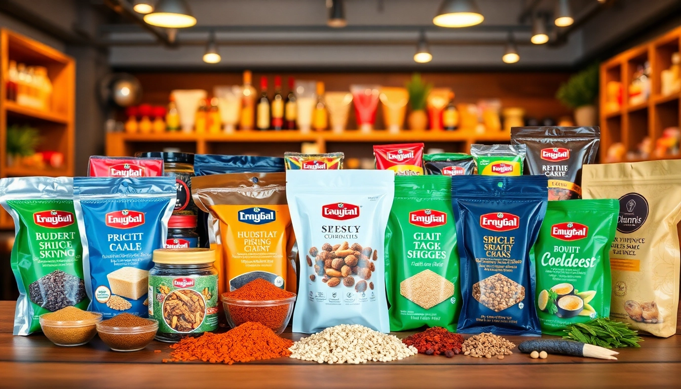 Leading manufacturer showcasing a variety of authentic spices and processed foods with focus on